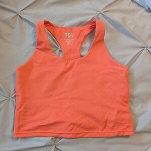 TSL "Breeze Crop Tank" - Creamsicle - L